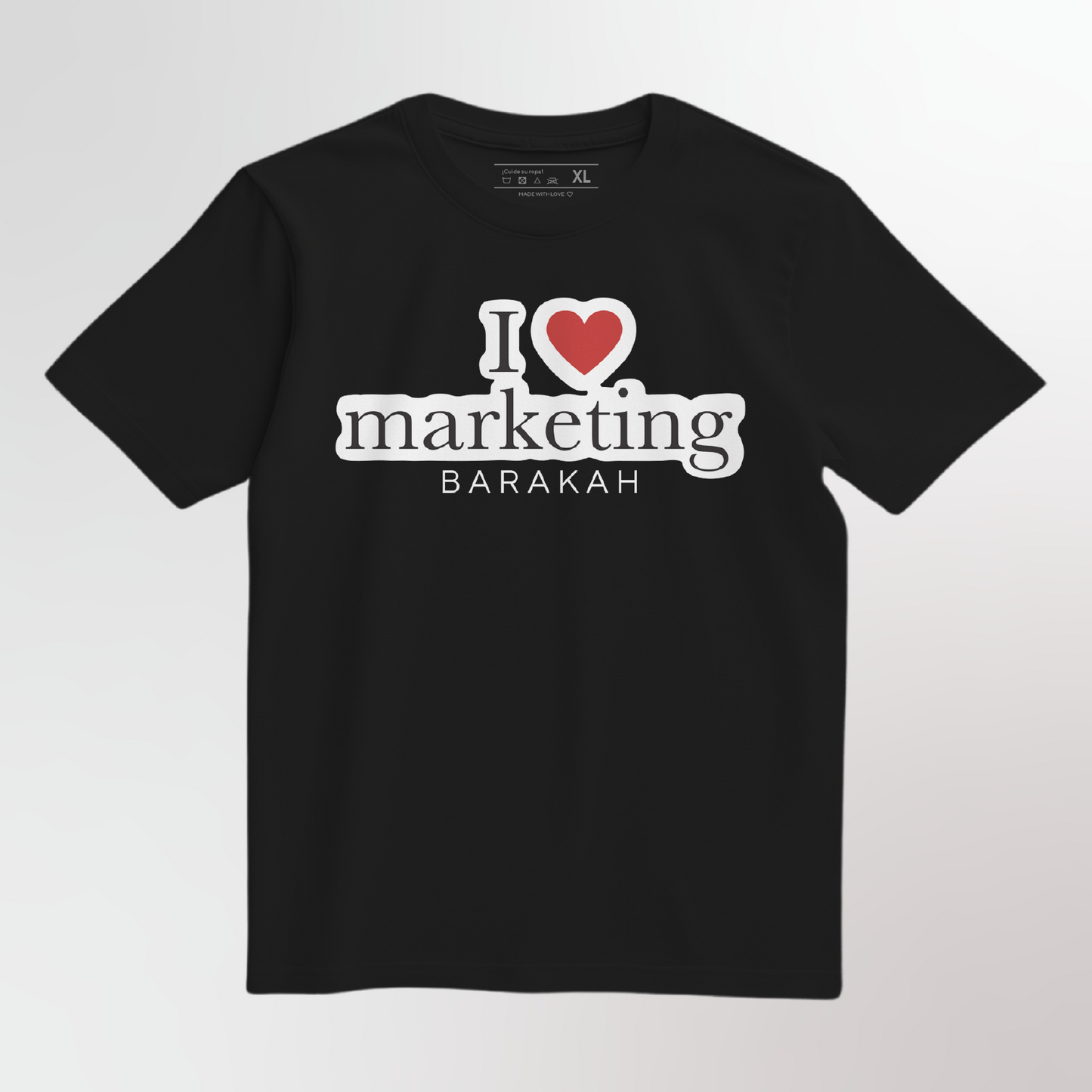 T-SHIRT REGULAR FIT - I <3 MKT
