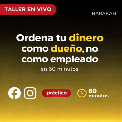 Ordena tu dinero como dueño, no como empleado”