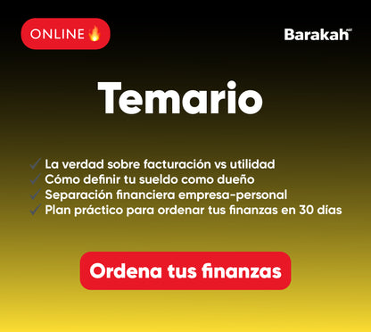 Ordena tu dinero como dueño, no como empleado”